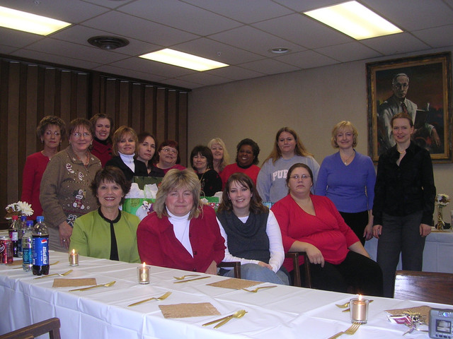 A room full of angels.  They earn their
wings every day!