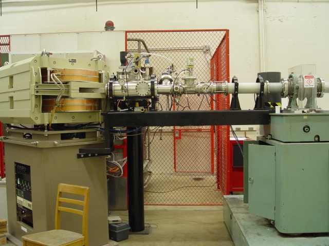 Injector magnet and low-energy beam line.