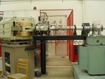 Injector magnet and low-energy beam line.