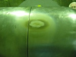 Corona mark on terminal shell.