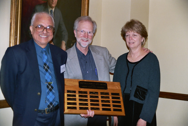 Prof. Anant Ramdas, Prof. James Wolfe, Kathy Wolfe