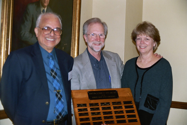 Prof. Anant Ramdas, Prof. James Wolfe, Kathy Wolfe