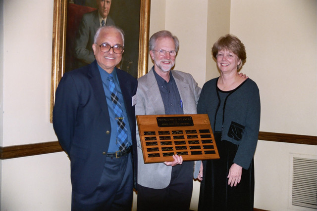 Prof. Anant Ramdas, Prof. James Wolfe, Kathy Wolfe
