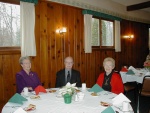 Shirley Farmer with Mr. & Mrs. Leatherman.