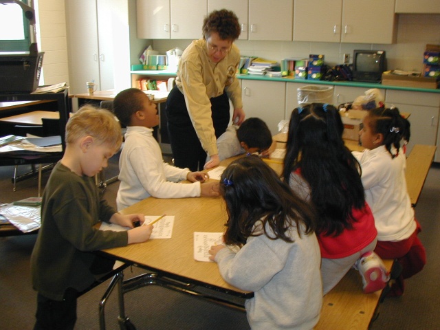 Learning about magnification.