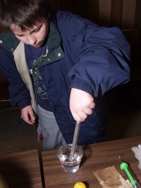 Sound waves can be indirectly viewed when they are added to water.