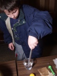 Sound waves can be indirectly viewed when they are added to water.