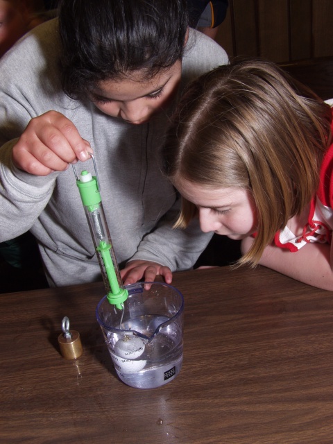 Wow!  Did the weight of the golf ball really disappear?