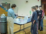 A quick demo before these boys try it on their own.