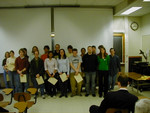 Highlight for Album: To honor achievements in Physics.  April 27, 2005.