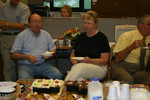 err...Lois, this is what happens when you sit by the guest of honor!!!