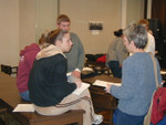 Planning the Unit:
ENGAGE Mars Project
Teacher from Burnett Creek and Purdue ENGAGE students plan inquiry/research projects for elementary students