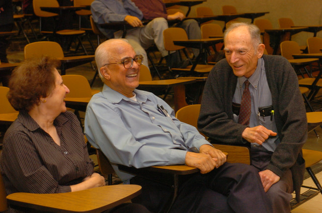Mrs. Visante Ramdas, Prof. Anant Ramdas, Prof. Art Garfinkel
