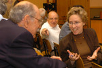 Professors Norm Pearlman, Sergio Rodriguez, and Erica Carlson
