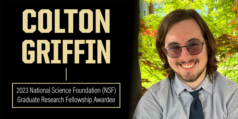 Colton Griffin earns NSF GRFP