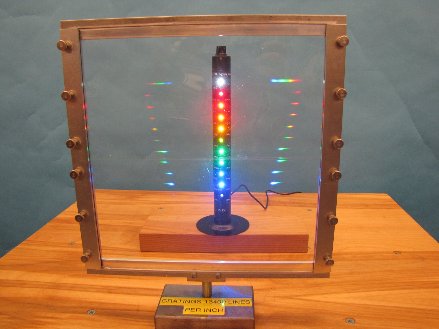 Image of 12 inch tower with eleven different color LEDs
