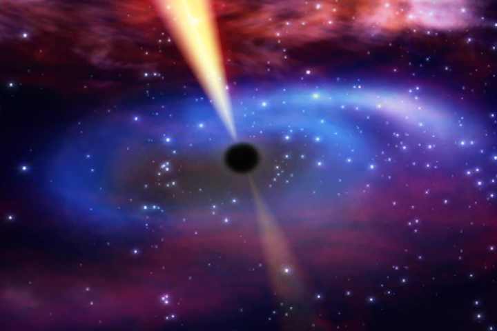 disrupted star feeds black hole