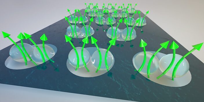 The combined paired and periodic structure of the bubble phase of composite fermions represents an entirely new family of matter. 