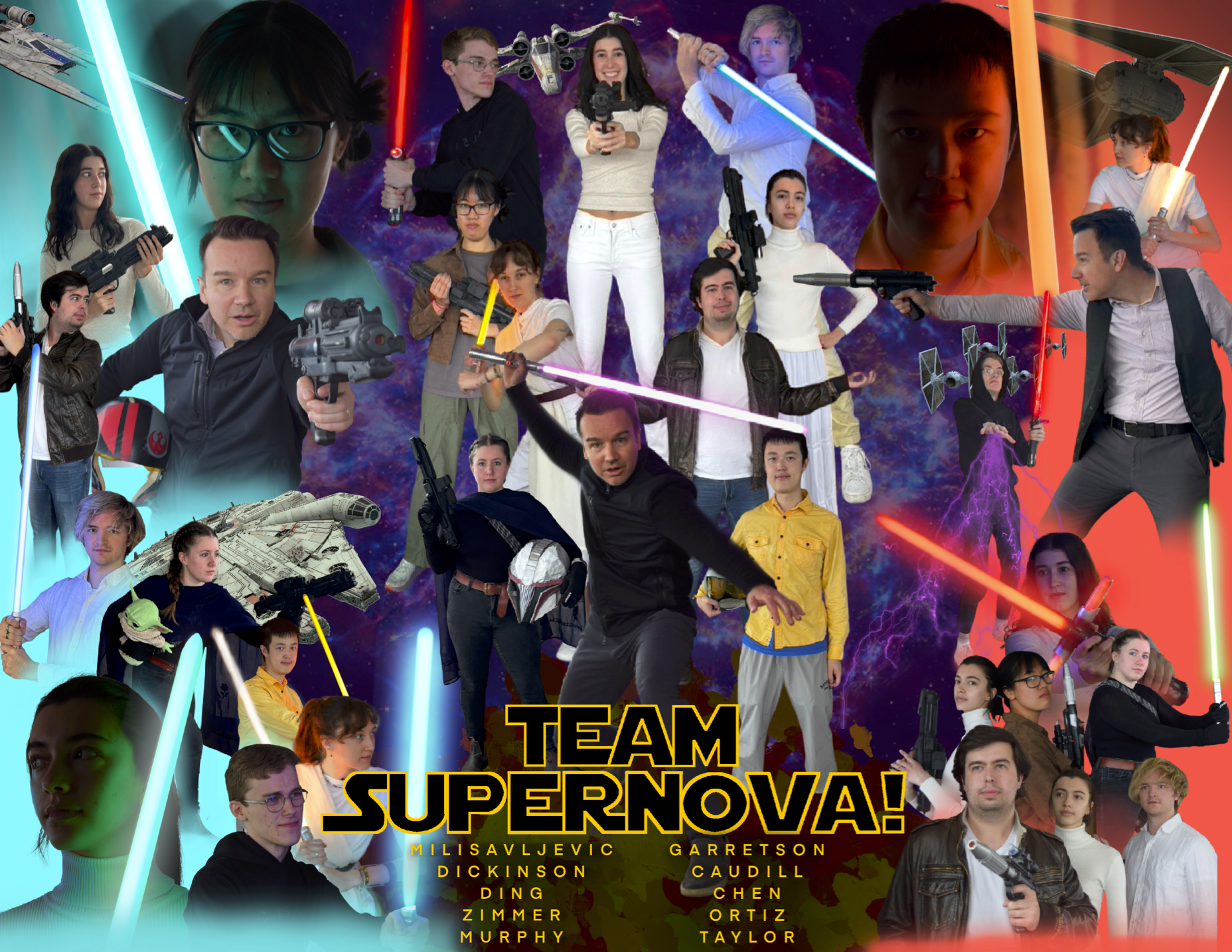 Team SUPERNOVA group photo May 2025