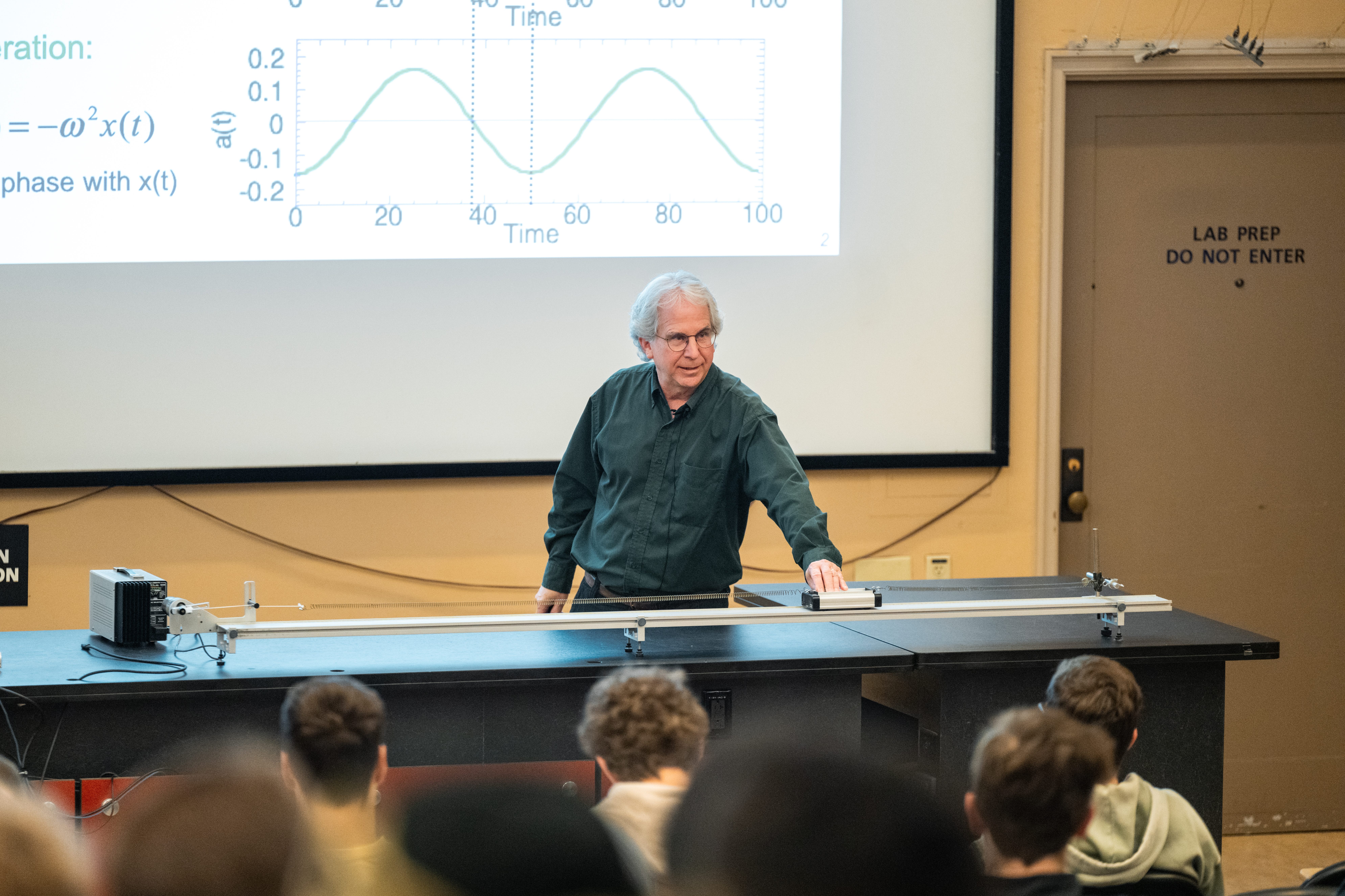 David Nolte teaching