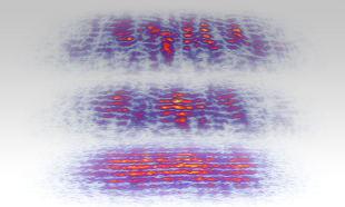 Interference pattern of quasi-one-dimensional matter waves,
