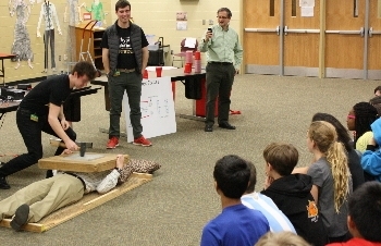 Bed of Nails demonstration