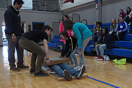 Bed of nails experiment