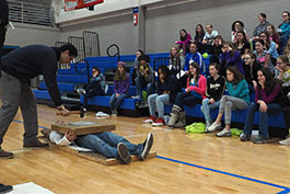 Bed of nails experiment