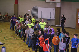 Cub scouts learning