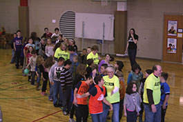 Cub scouts learning