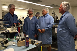 Teachers learning about Purdue physics