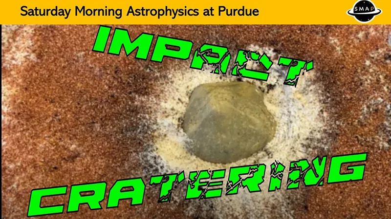 Impact Cratering YouTube link.