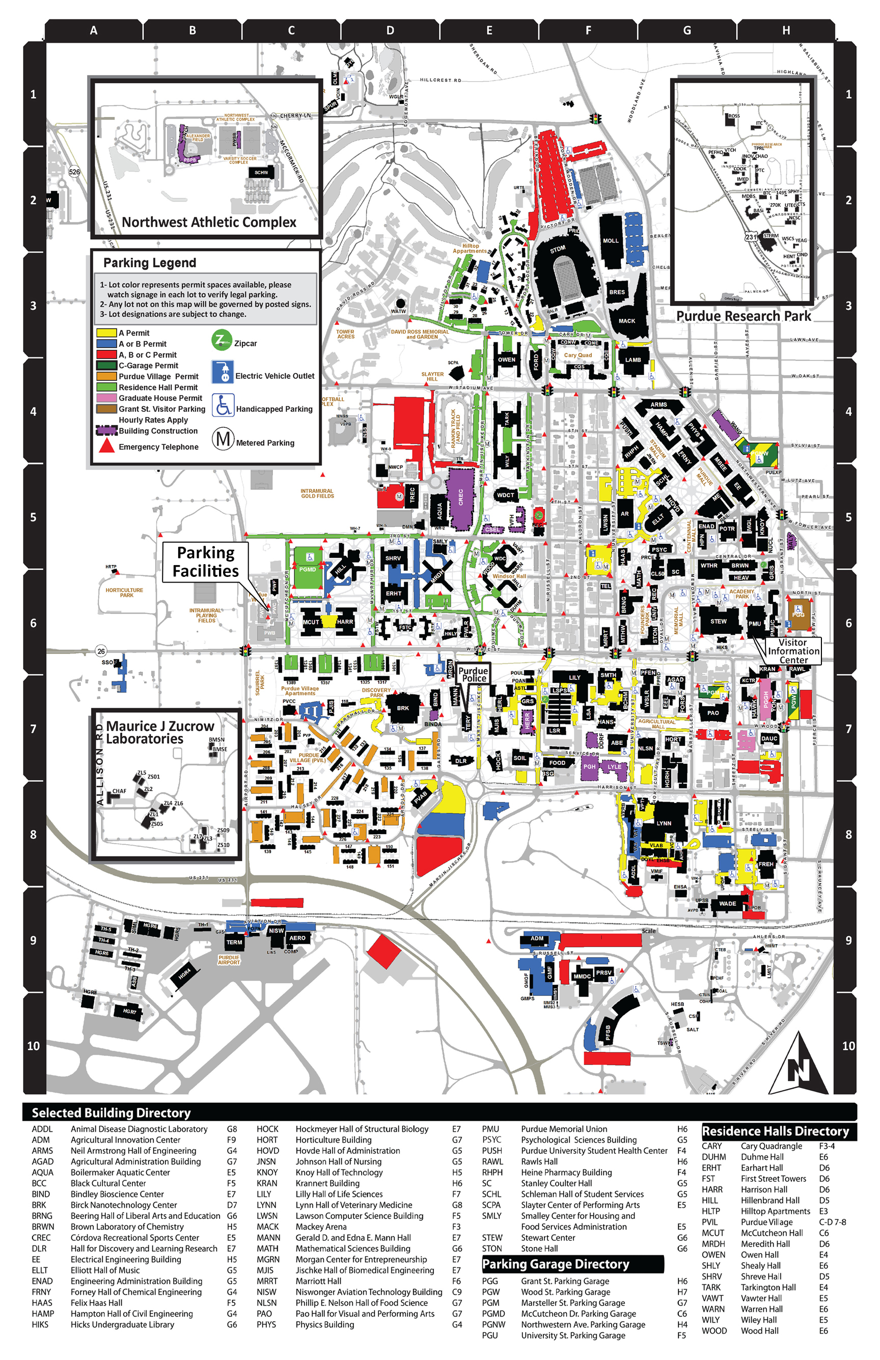 map of purdue campus Prime Lab At Purdue University West Lafayette Indiana map of purdue campus