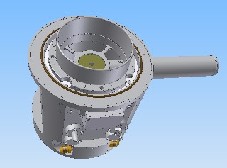 Immersion lens mounted in Cathode housing